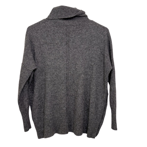 Max Studio 2-ply cashmere cowl neck turtleneck sweater women’s small super soft - Picture 2 of 10